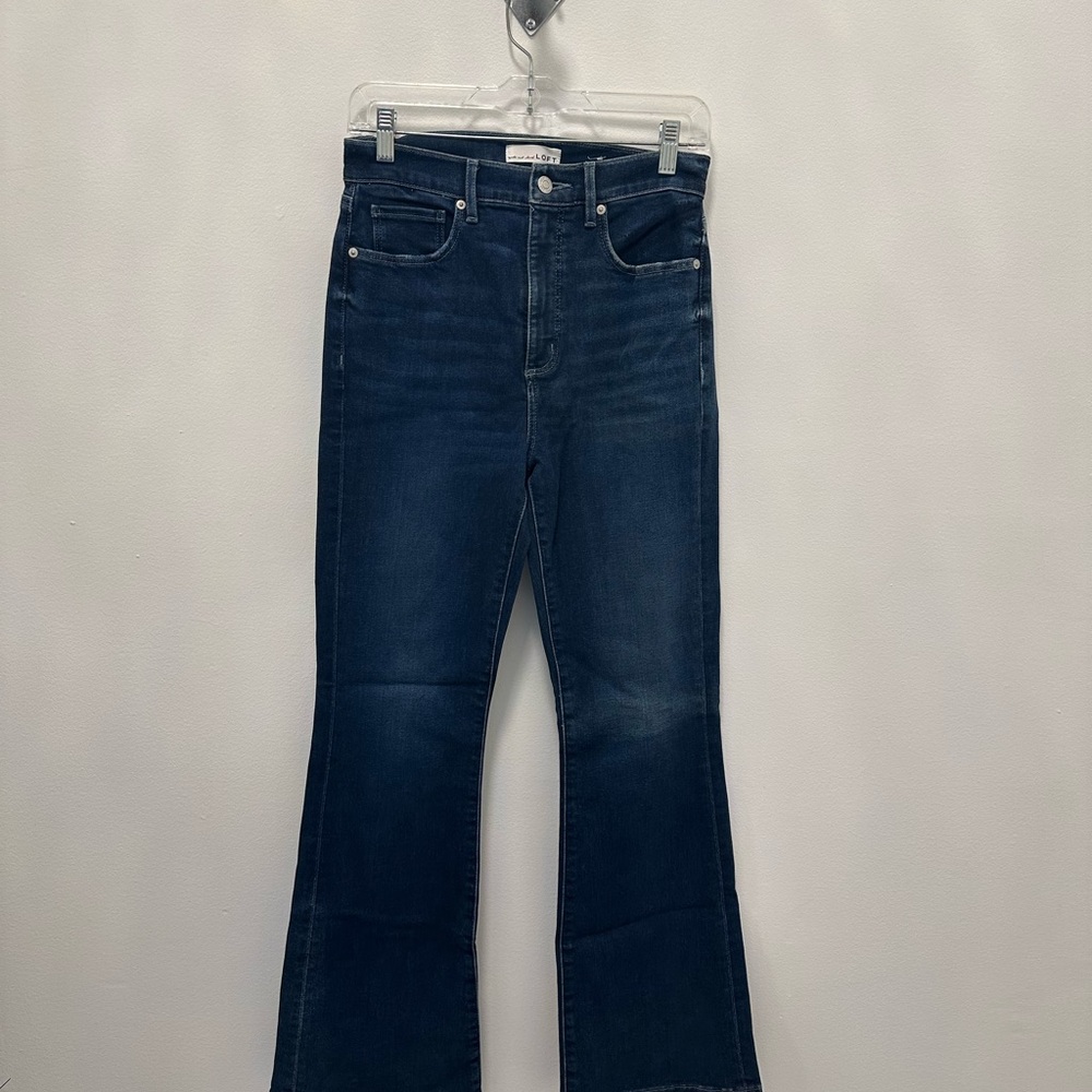 Loft Dark Wash Flared Women's Jeans